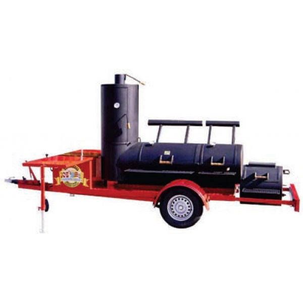 24" Extended Catering Smoker Trailer