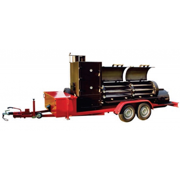 30" Extended Catering Smoker Trailer